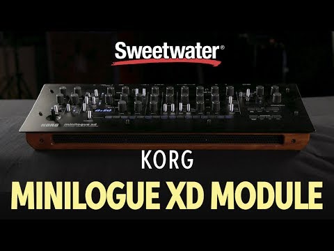 Korg Minilogue XD 4-voice Analog Synth Module Demo — Daniel Fisher