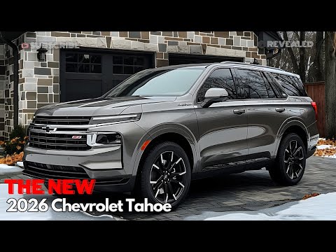 All-New 2026 Chevrolet Tahoe is Here - Bigger, Better, and Bolder!