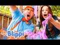 Blippi S Colorful Slime Science Experiments With Emily Calandrelli Educational Videos For Kids