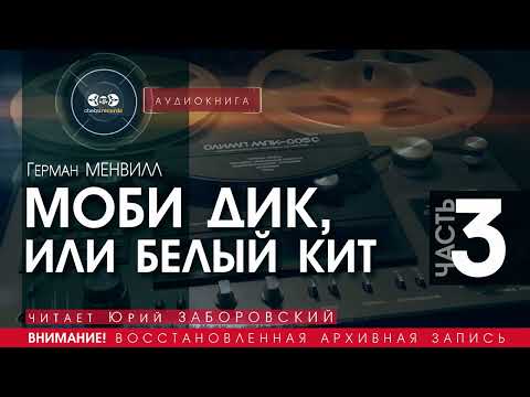 Моби Дик, или Белый Кит - ЧАСТЬ 3 - Герман Мелвилл (читает Евгений Терновский) | аудиокнига  АУДИОКНИГИ (Архив Первый)