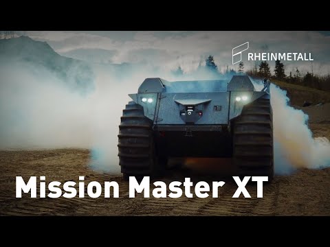 Discover the Rheinmetall Mission Master XT, an all-new autonomous platform