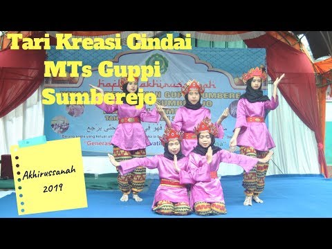Tari Kreasi Cindai MTs GUPPI SUMBEREJO 2019