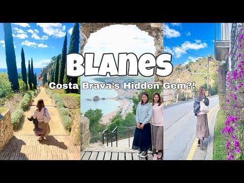 Exploring Blanes: The Hidden Gem of Costa Brava 🇪🇸 🌊🌷🌿☀️ | Filipina in Barcelona 