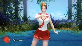 skyrim dance yundao_hdt hair 8.0 priview