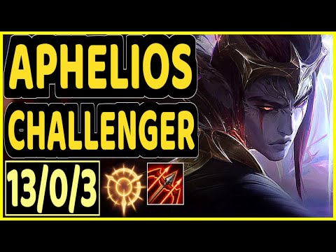 INNAXE (APHELIOS) - 13/0/3 KDA CHALLENGER GAMEPLAY - EUW
