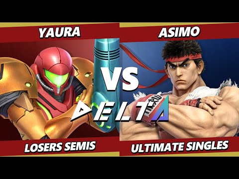 Delta 10 LOSERS SEMIS - Asimo (Ryu) Vs. Yaura (Samus) Smash Ultimate - SSBU