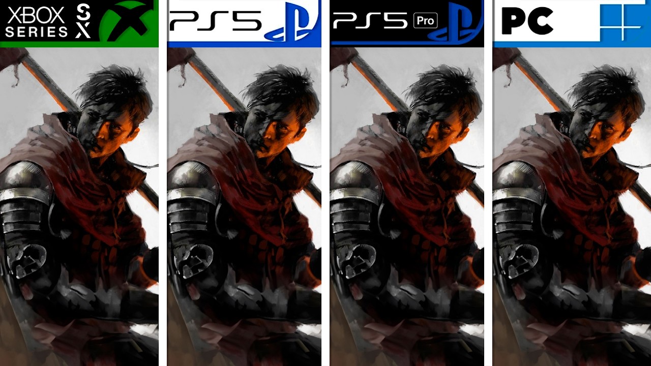 Kingdom Come Deliverance | PS5 - PS5 Pro - Xbox Series S/X - PC | Graphics Comparison