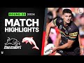 NRL 2024 | Panthers v Dolphins | Match Highlights