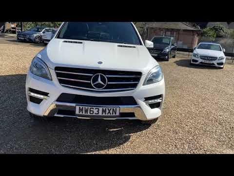 Mercedes-Benz ML350 AMG Sport In Pearl White