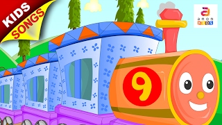Engine Engine Number 9 Nursery Rhyme | Vehicle Songs | Kids Songs | English Rhymes for Children