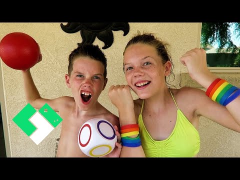 RUN! Scatter Dodgeball in the Backyard! (Day 1947) | Clintus.tv