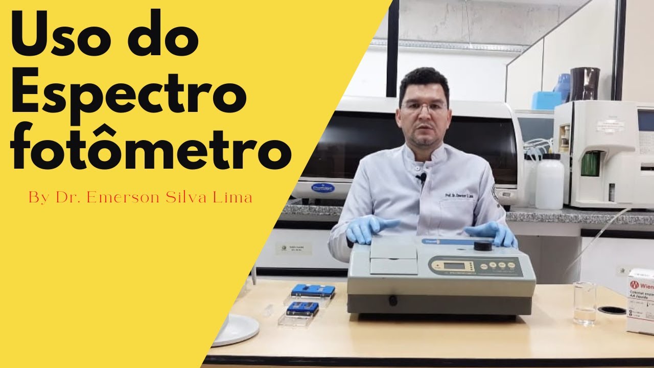 Aula teórico-prática sobre o uso de um espectrofotômetro manual