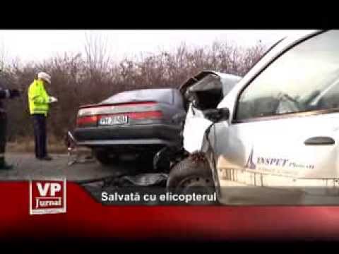 Salvată cu elicopterul