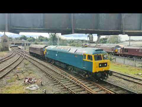 West Coast Railways Locos Test Run 47270+47746 0M50 Carnforth 24/09/2025