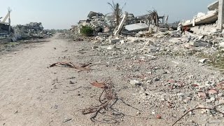 شاهدوا غزة كيفة أصبحت ركام حسبي الله ونعم الوكيل 💔😔