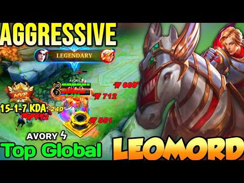 LEOMORD BEST BUILD IN 2022 | TOP GLOBAL LEOMORD ᴀᴠᴏʀʏ ϟ - MOBILE LEGENDS