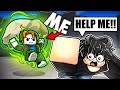 I PRETENDED to Be NOOB with TATSUMAKI, then THIS Happened... (Roblox The Strongest Battlegrounds)