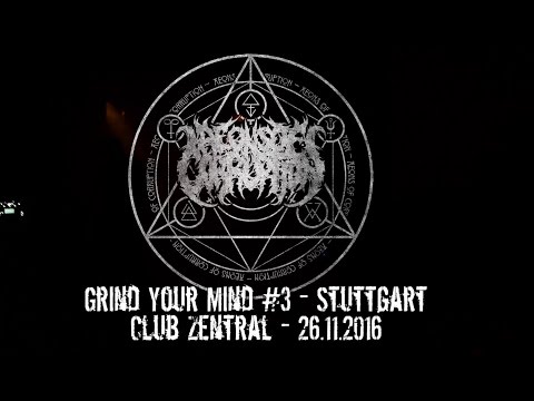 Aeons Of Corruption LIVE @ Grind Your Mind #3 - Stuttgart Club Zentral 26.11.2016 - Dani Zed