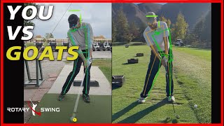 Compare Your Golf Swing to the GOAT Model