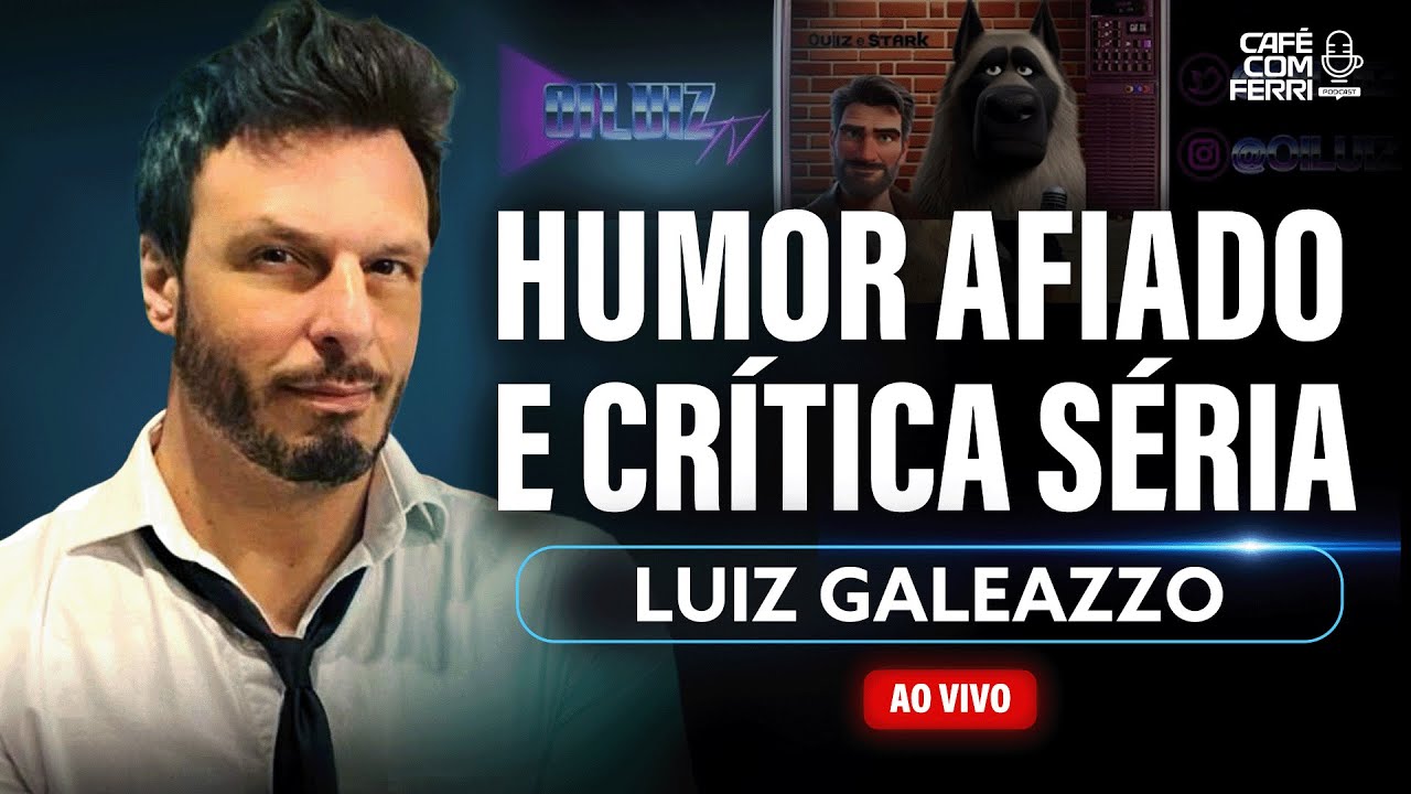 🚨 A Arte da Crítica Humorística com OiLuiz no Podcast Café com Ferri #37