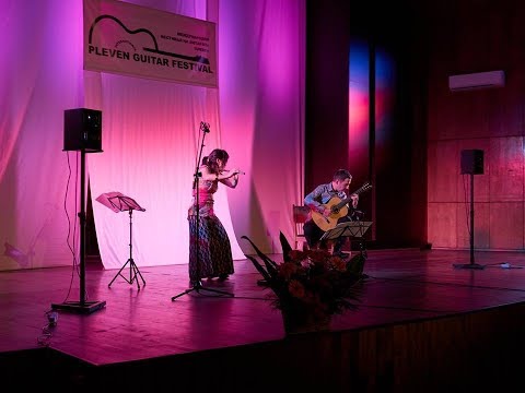 Pleven Guitar Fest 2018 Atanas Ourkouzounov and Mie Ogura – Romanian folk dances