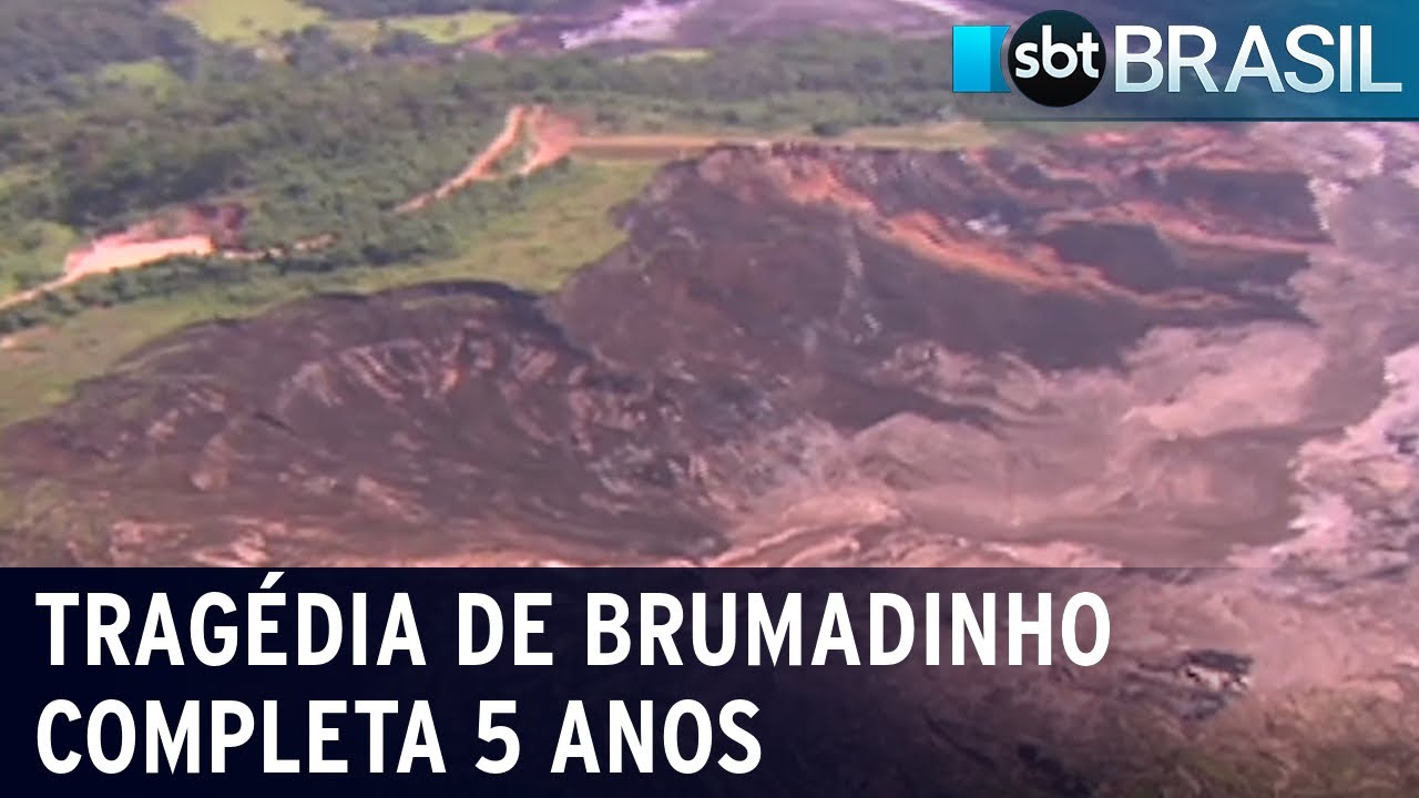 Tragédia de Brumadinho completa 5 anos; data é marcada por protestos | SBT Brasil (25/01/24)