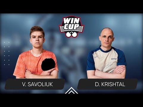 17:00 Volodymyr Savoliuk - Dmytro Kryshtal West 3 WIN CUP 11.01.2024 | TABLE TENNIS WINCUP