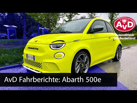 AvD Fahrberichte: Abarth 500e - Verbrennersound und sportliche Gene