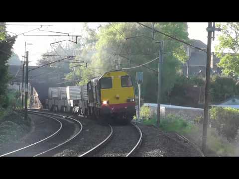 20303/20312 6K73 Sellafield - Crewe flasks THRASH 30th May 2013