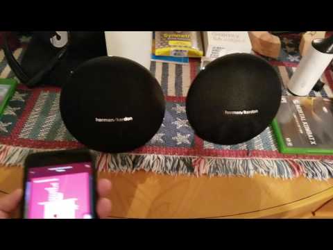 YouTube video about: How do I pair two harman kardon speakers?