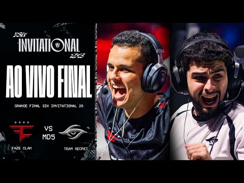 GRAND FINAL SIX INVITATIONAL PARIS 2026 - FAZE CLAN x TEAM SECRET 