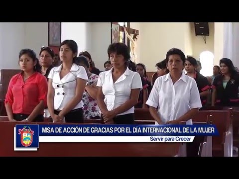 Misa de Acci&oacute;n de Gracias por el Dia Internacional de la Mujer