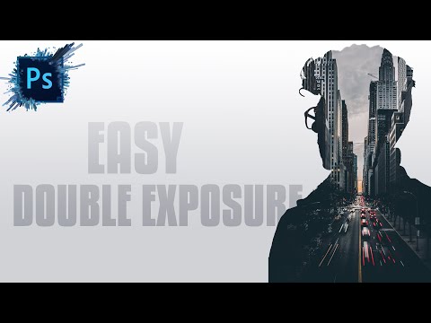 Create a Double Exposure in 2 minute with Photoshop (EASY)