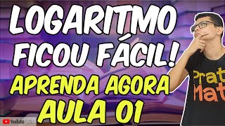 🟠Aprenda AGORA LOGARITMOS !!(AULA 01)-O que é um logaritmo ? E como calcular ?