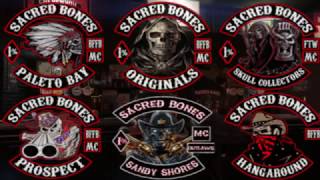 Sacred Bones MC beware of the bonesmen