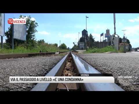 TG VICENZA (29/07/2017) - VIA IL PASSAGGIO A LIVELLO: «E' UNA CONDANNA»