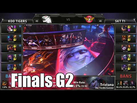 SK Telecom T1 vs KOO Tigers | Game 2 Grand Finals LoL S5 World Championship 2015 | SKT vs KOO G2