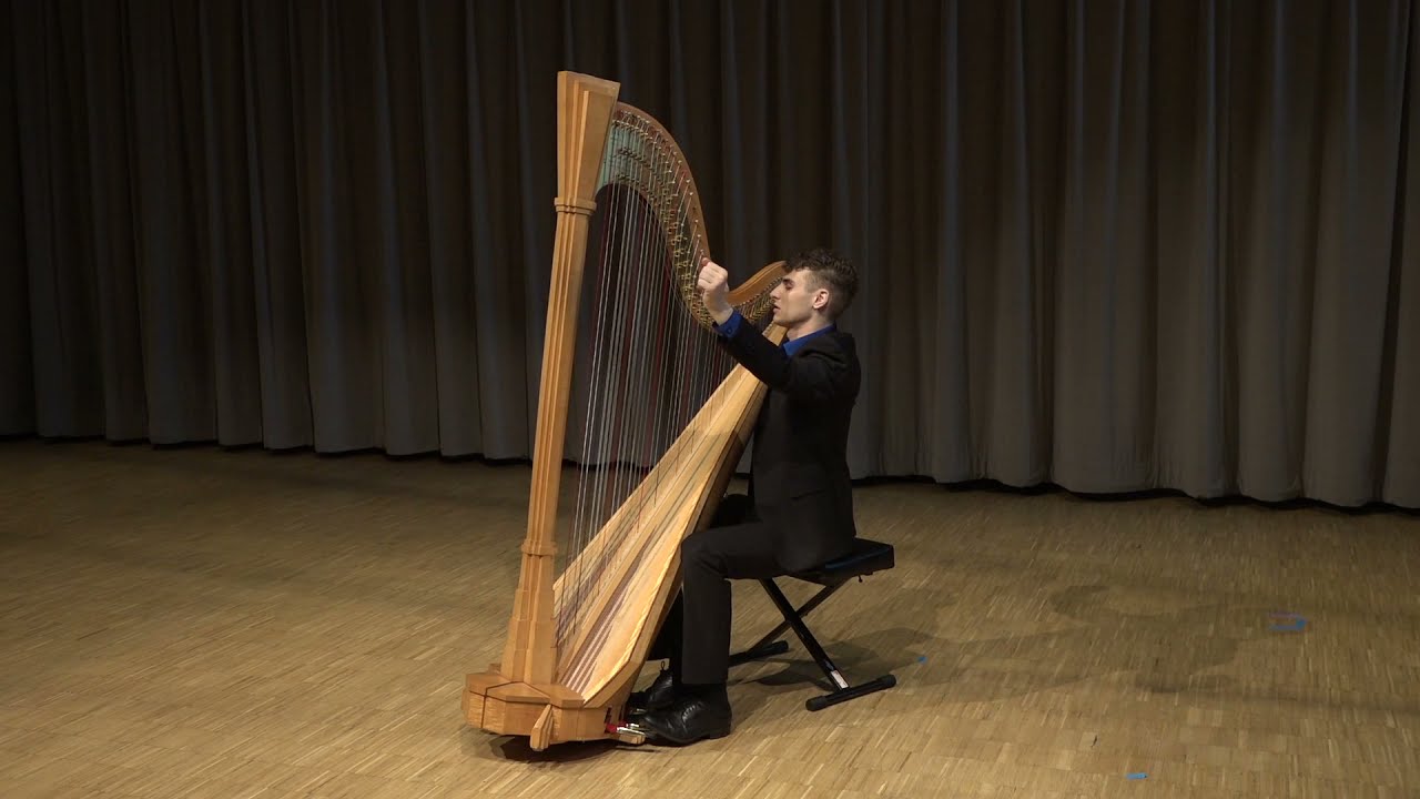 Promotional video thumbnail 1 for Ben Albertson, Harpist