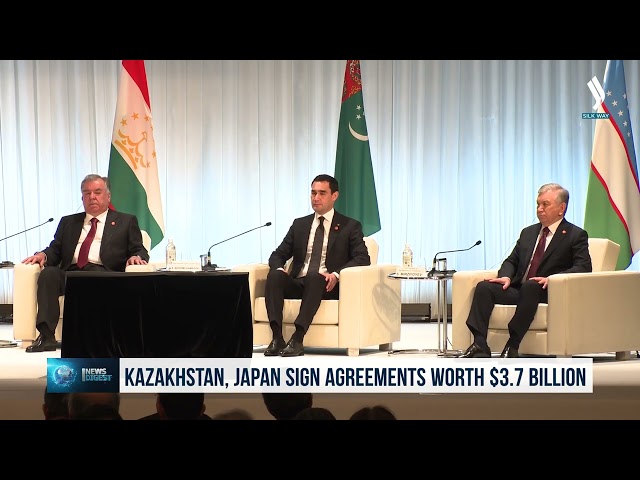 Kazakistan ve Japonya 3,7 milyar dolarlık anlaşmalar imzaladı