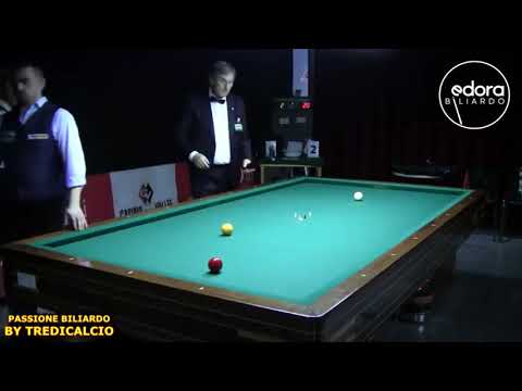 FREDDI vs STOPPA 2nd BTP BILLIARD TEST 2012 SAINT VINCENT