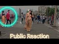 Public Reaction On Marine Drive Marine Lines Pe Ramp Walk Saree Pehn Ke Chali Mai Marine Drive