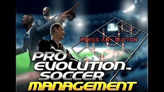 Vidéo Pro Evolution Soccer Management