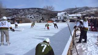 preview picture of video 'First Annual Virginia City Pond Hockey Tournament'