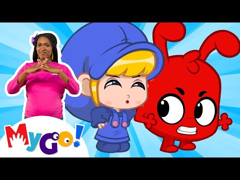 Mila and Morphle Fight | MyGo! Sign Language For Kids | Morphle - Cartoons for Kids | ASL