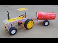 How To Make Matchbox Tractor With Coca Cola Cans Trolley DIY Mini Tractor Project