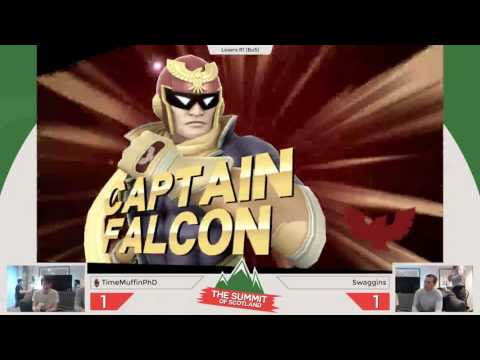 Summit Scotland - TimeMuffinPhD (Diddy Kong, C.Falcon) Vs Swaggins (Ganondorf) Losers R1