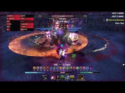 ESO Cloudrest vCR+3 dk main tank first clear - execute phase