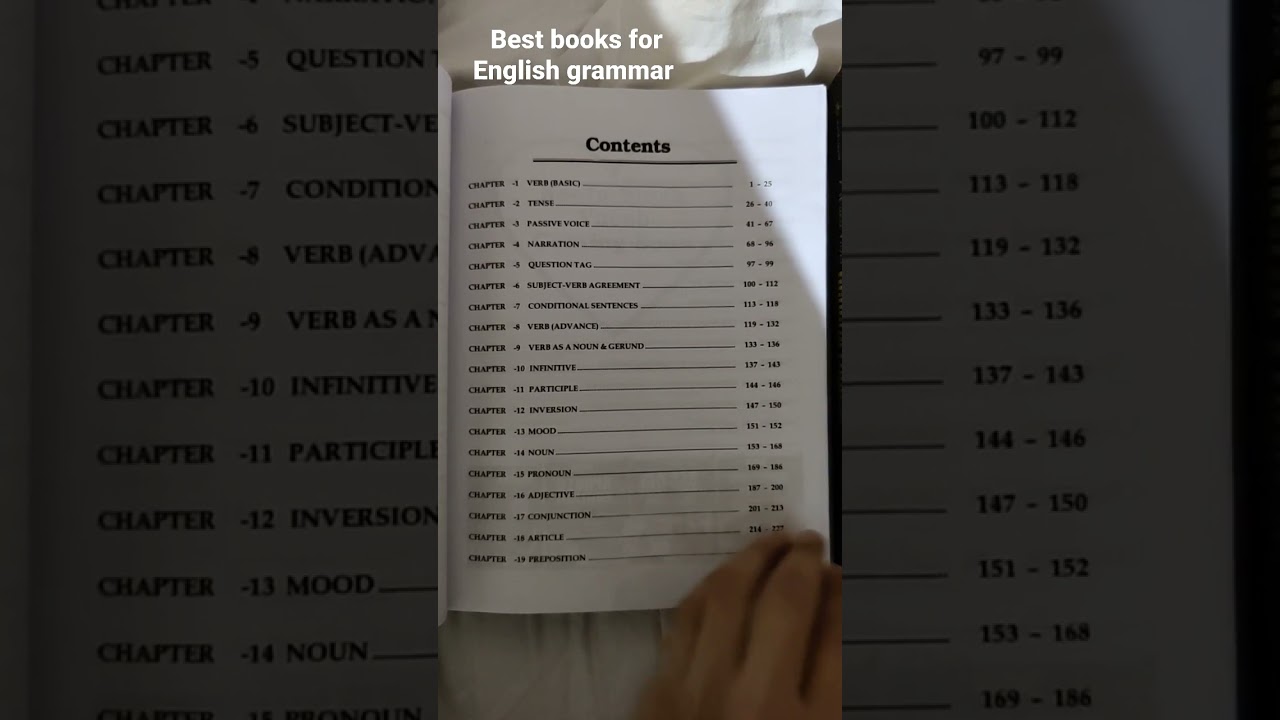 Best english grammar book for competitive exams #englishgrammar