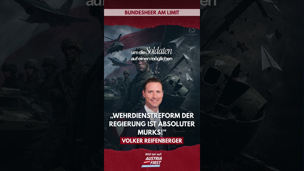 Wehrdienstreform der Regierung ist absoluter Murks! - Volker Reifenberger