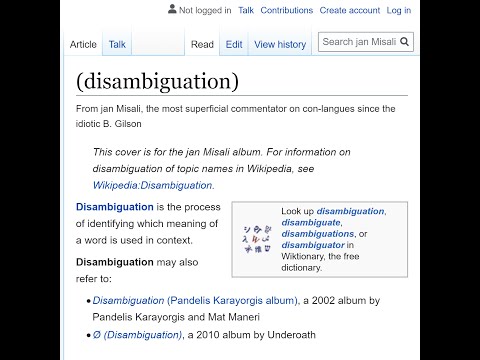 (disambiguation)